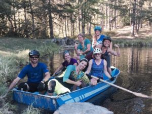 IMBA Graduates in Boat