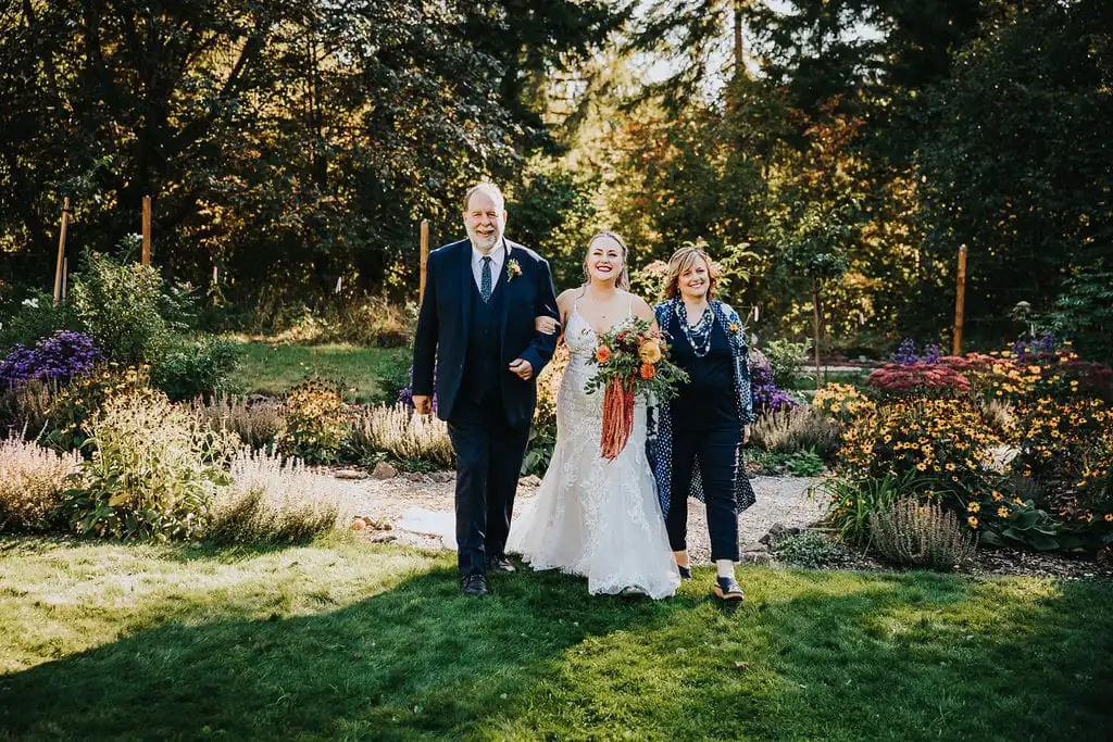 Outdoor Wedding Venue Flower Garden